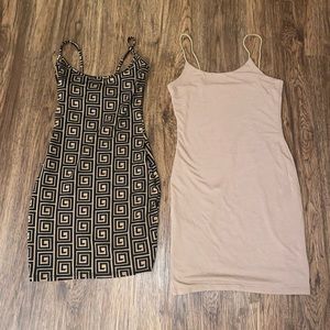 3 bodycon dresses (see pictures) lulus and windsor brands